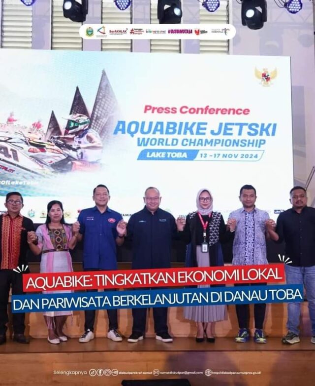 Fres Converensi Aquabike di Medan. Foto: Istimewa.