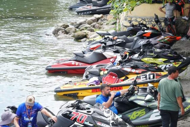 Aquabike Jetski World Championship 2024 yang berlangsung di Danau Toba, Sumatera Utara. Foto: Kanwil Kemenkumham Sumut.