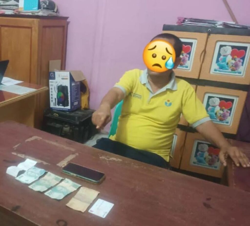 Tersangka dan Barang bukti diamankan. Foto: Instagram Polres Simalungun.