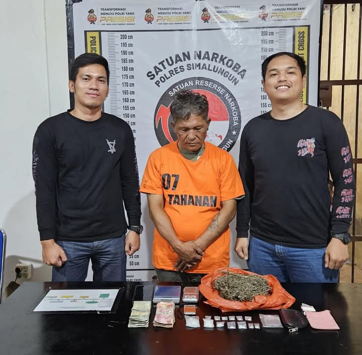 Tersangka Baju Orange dan Barang bukti diamankan. Foto: Istimewa.