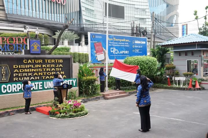 Kanwil Kemenkumham Sumut Gelar Upacara Peringatan Hari Ibu. Foto: Dok. Kanwil Kemenkumham Sumut.