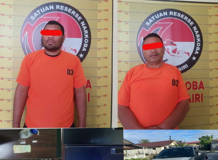 Tersangka dan Barang Bukti. Foto: Humas Polres Dairi.