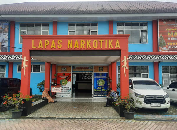 Lapas Narkotika Kelas IIA Pematangsiantar. Foto: Istimewa.