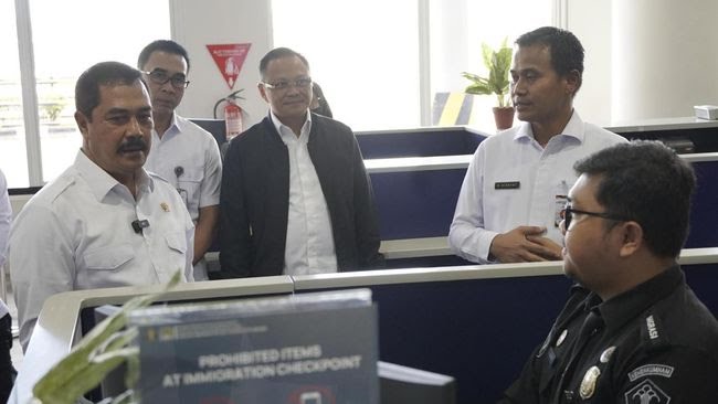 Foto: Menteri Imigrasi dan Pemasyarakatan (Imipas) Agus Andrianto saat kunker di Kota Medan. (dok Imigrasi)