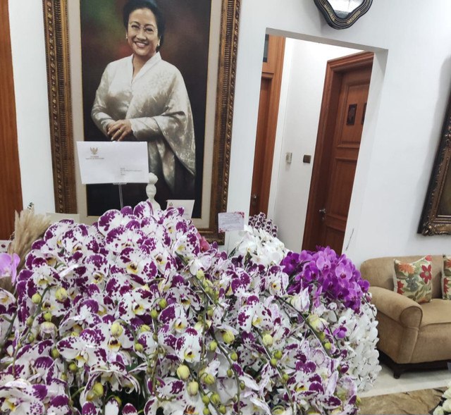 Anggrek Prabowo untuk Megawati. Foto: Dok. Istimewa