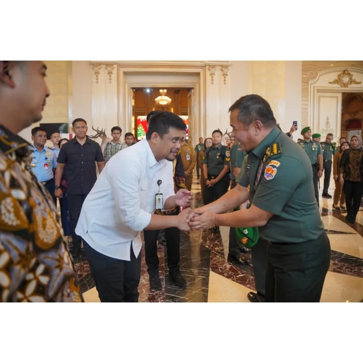 Bobby Nasution dan Kasad Maruli Simanjuntak. Foto: Istimewa.