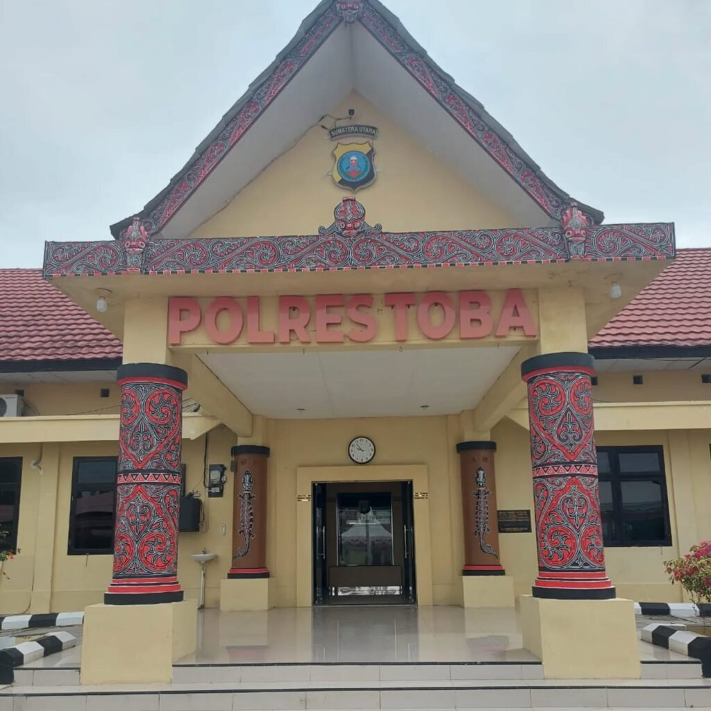 Kantor Polres Toba. Foto: Dok. Istimewa