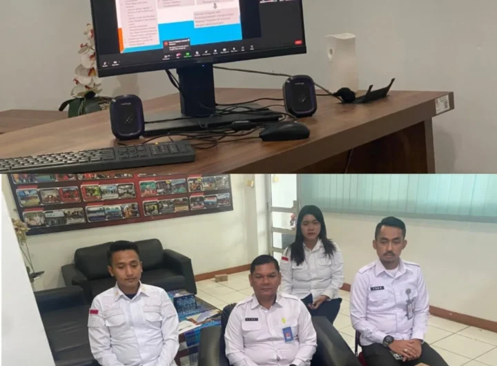 Sosialisasi Online. Foto: Dok. @pemasyarakatansumut