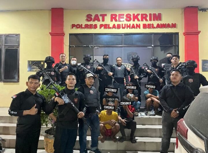 Team Macan Polres Pelabuhan Belawan. Foto: Dok IG/ @Polres_Pelabuhan_Belawan.