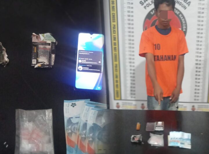 Tersangka dan Barang Bukti. Foto: Humas Polres Simalungun.