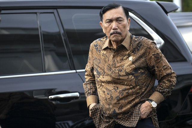 Ketua Dewan Ekonomi Nasional (DEN) Luhut Binsar Pandjaitan. Foto: Hafidz Mubarak A/ANTARA FOTO