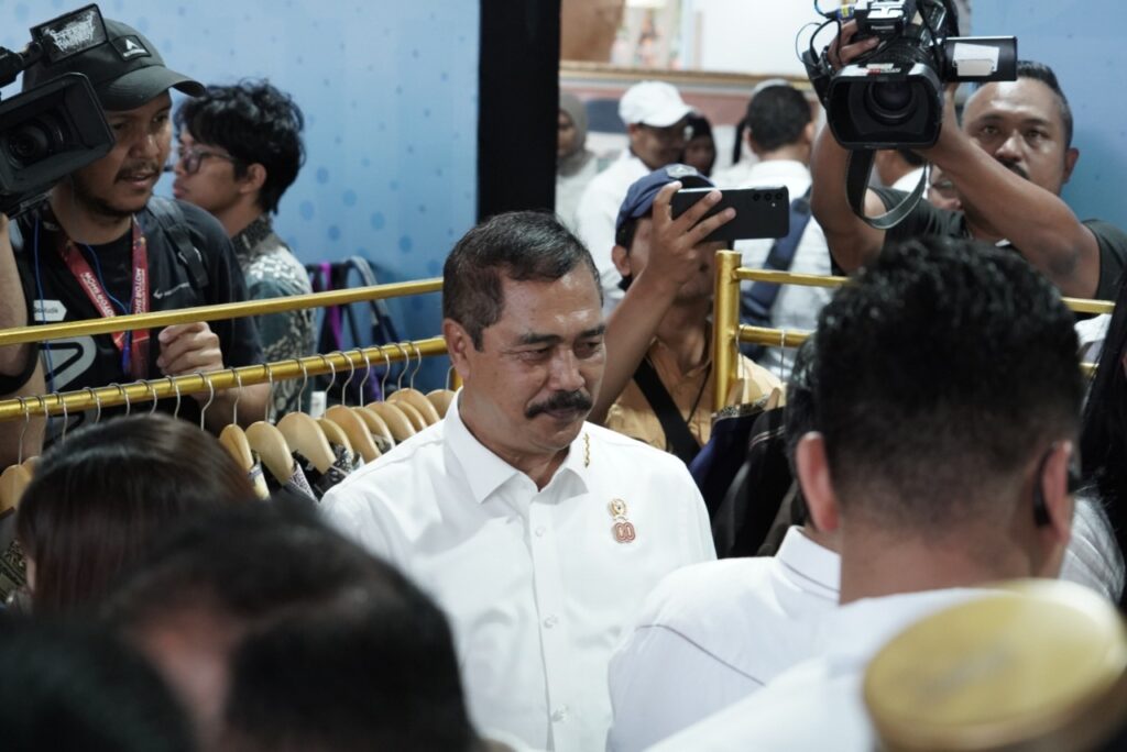 Menteri Imigrasi dan Pemasyarakatan, Agus Andrianto saat Pembukaan IPPAFest 2025. Foto: Sumber: Humas Rutan Tarutung.